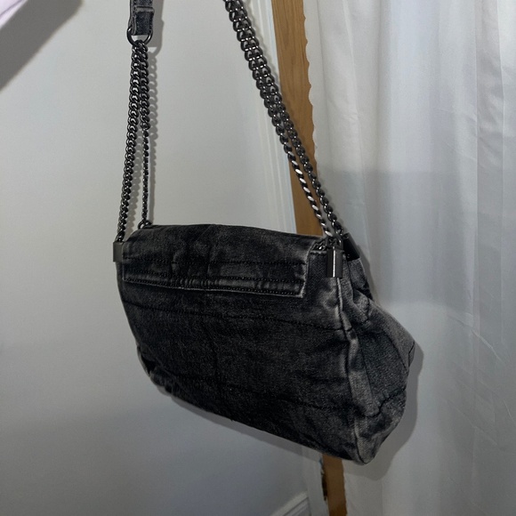 ZARA denim shoulder bag - Picture 2 of 2